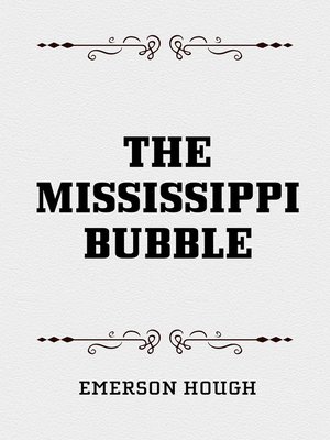 cover image of The Mississippi Bubble